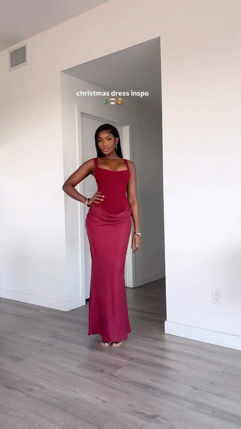 Instagram post by @mz_zae for BABYBOO FASHION. Caption reads: christmas outfit inspo 🎄 @babyboofashion ad which....