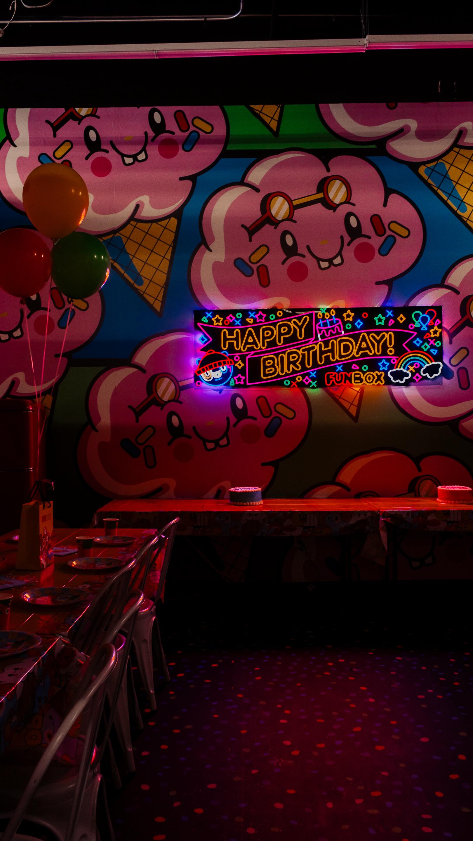 Instagram post by @ambsryan_ for Funbox. Caption reads: [...] to team wins (or surviving the week), Funbox....