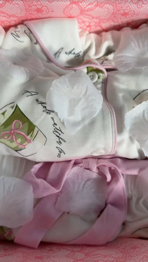 Instagram post by @teneikalidia for Boux Avenue. Caption reads: Name a more ME set of pjs 🤭🍵💗 @bouxavenue....