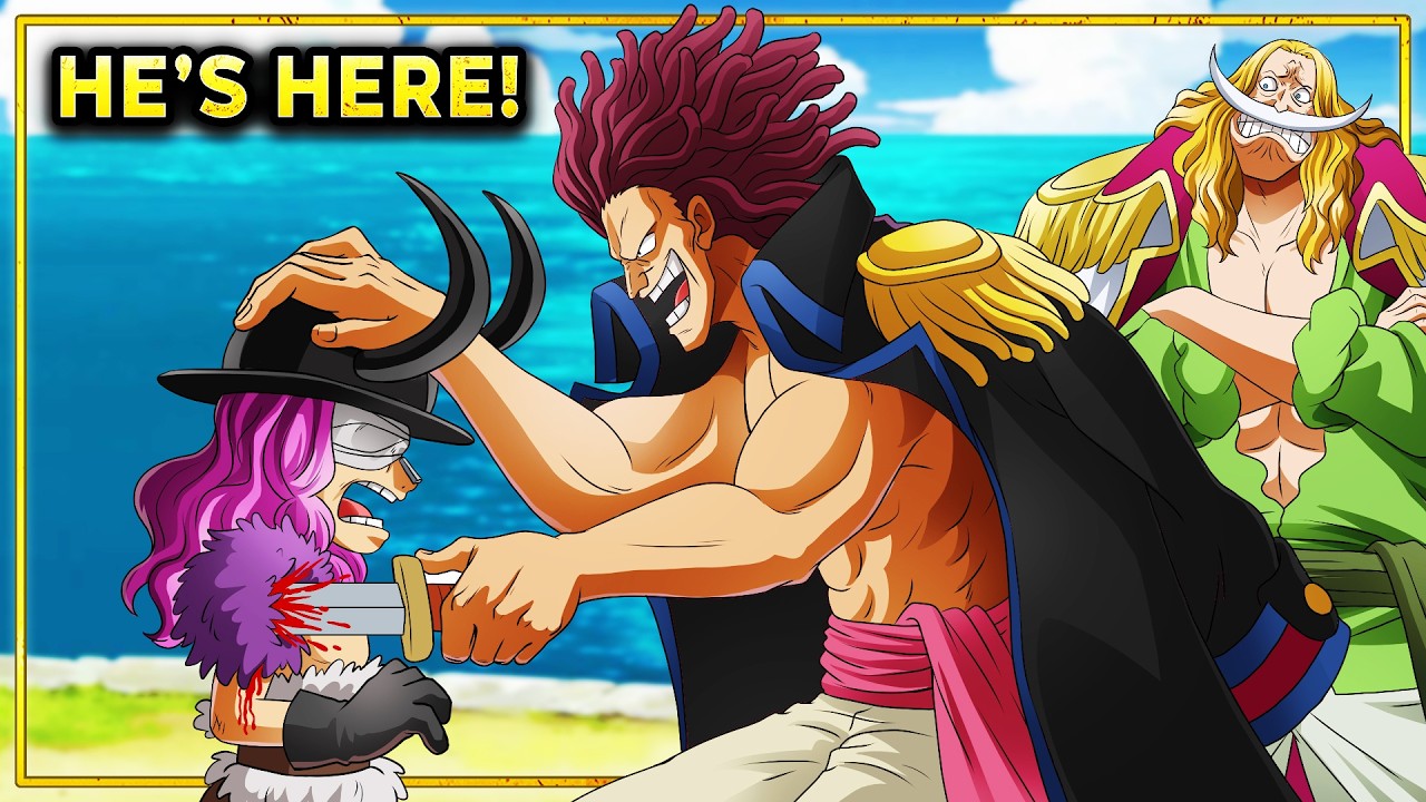 YouTube post by @Ohara-the-Fox for VIZ. Caption reads: Oda FINALLY Reveals Rocks D. Xebec!! And He's NOT....