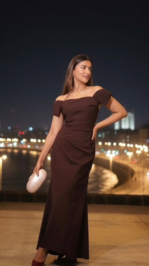 Instagram post by @kinjalshuklabhanushali for Forever New. Caption reads: Effortless charm, timeless grace....