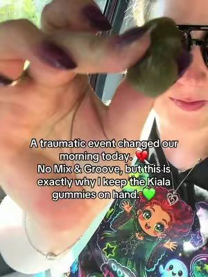 TikTok post by @ashleyrichards263 for Kiala Nutrition. Caption reads: [...] #guthealth #gummies....
