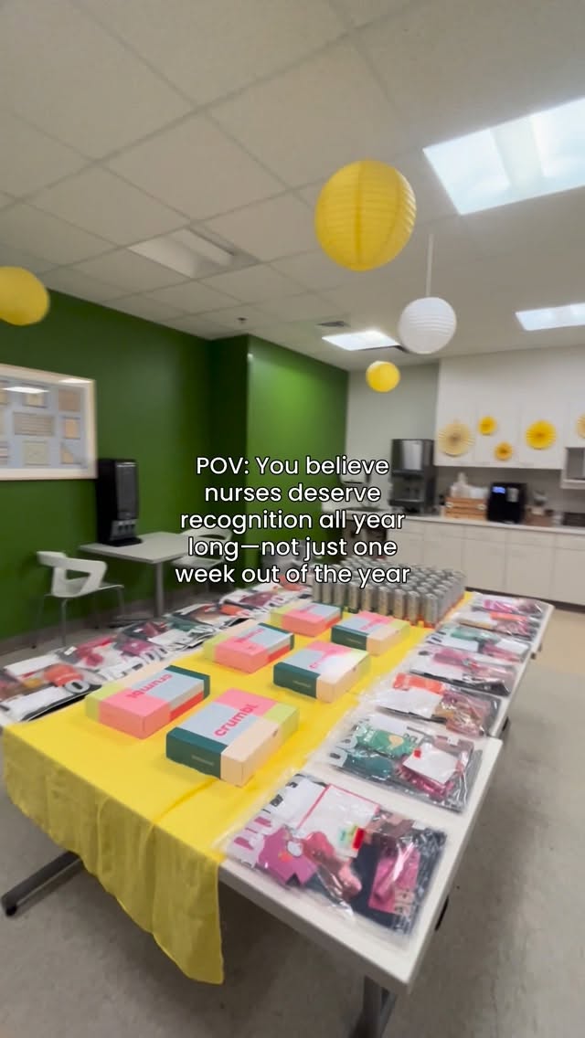 Instagram post by @operationhappynurse for DOLAN Scrubs. Caption reads: [...] @maybelline’s Brave Together,....