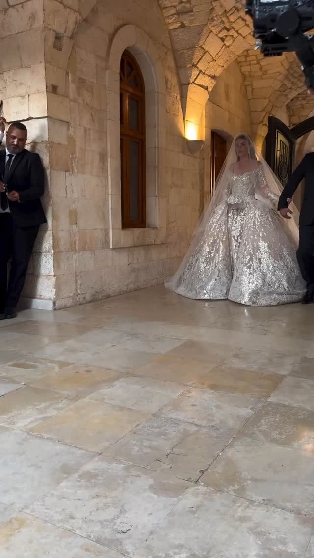 Instagram post by @ayil9881 for ELIE SAAB. Caption reads: [...] elegance 🤍
Zein stunned in a custom Elie....