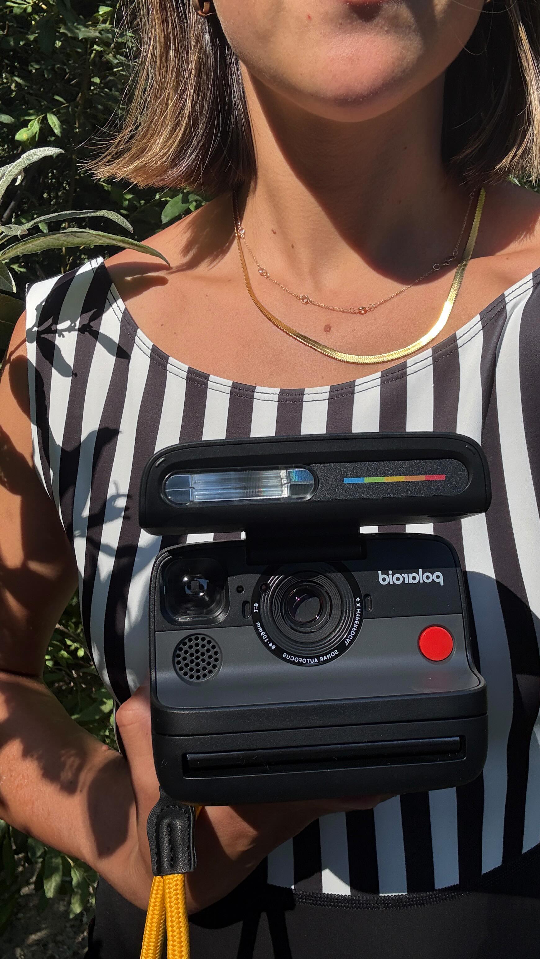 Instagram post by @siececampbell for Polaroid. Caption reads: ad | Savor the moment and the memory. Polaroid....