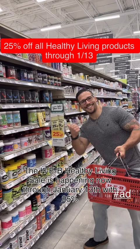 Instagram post by @backzilla for H-E-B. Caption reads: [...] time to start.

I’ve partnered with @heb .