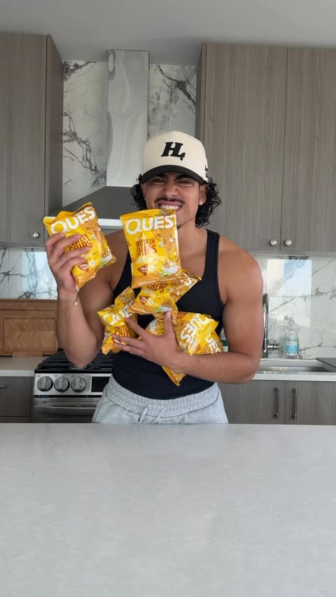 Instagram post by @ralphyperdomo for Quest Nutrition. Caption reads: @questnutrition Obsessed with my new January [...].