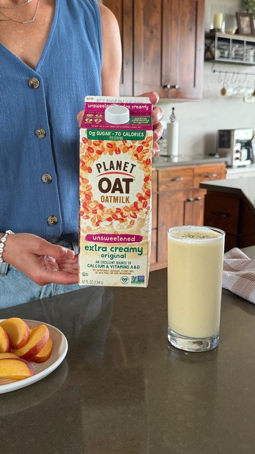 Instagram post by @therealfooddietitians for Planet Oat. Caption reads: Each of our dietitians has a favorite....