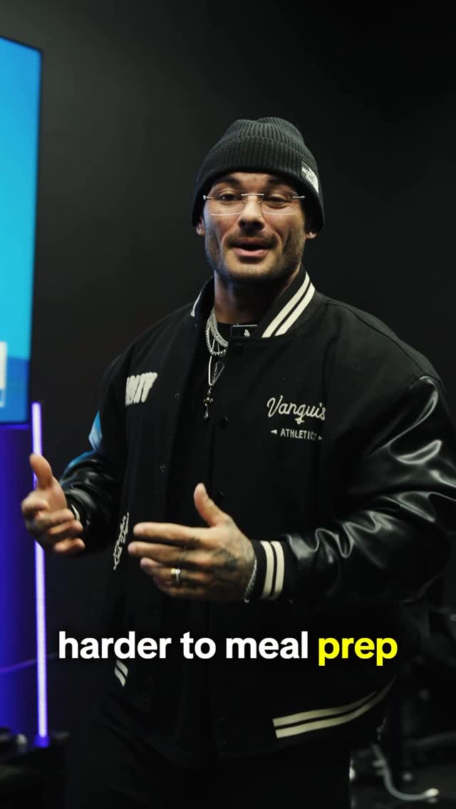 Instagram post by @jeremy_buendia for FlexPro Meals. Caption reads: Stay on track with your diet this Holiday Season....