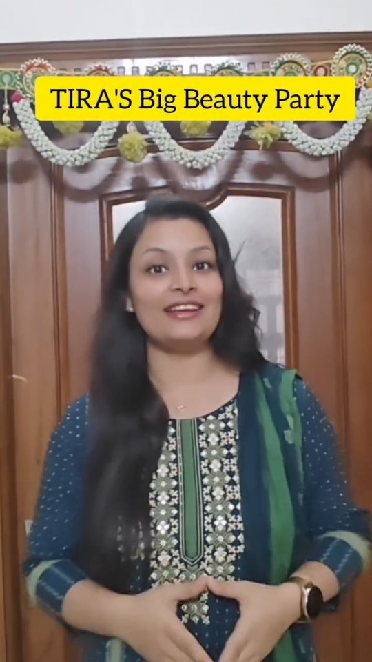 Instagram post by @my_lifesstyyle for MyGlamm. Caption reads: Tira’s Big Beauty Party is here, get up to 50% off....