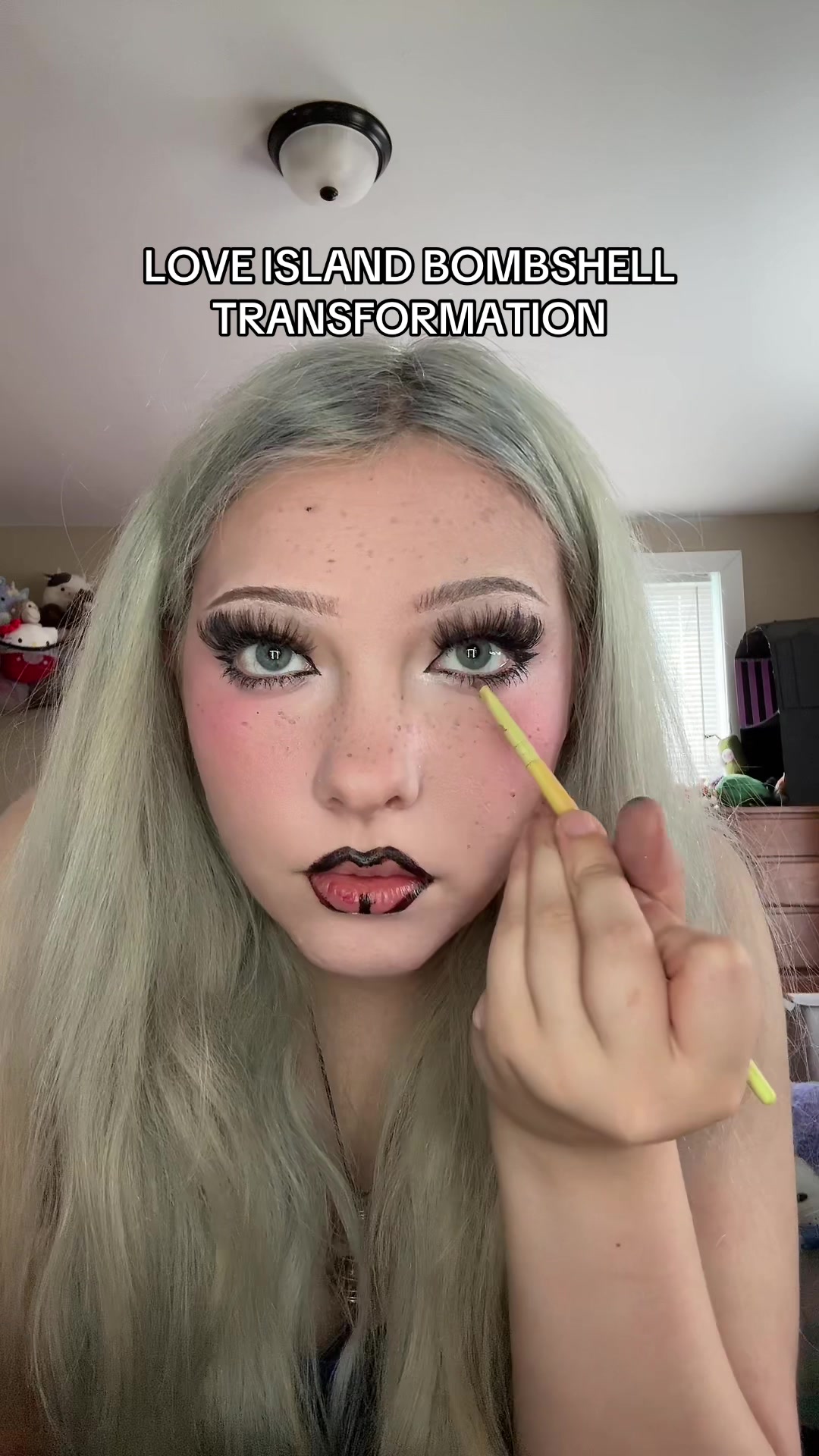 TikTok post by @autumnmarys for Physicians Formula. Caption reads: [...] by Lady Gaga moonstone highlight ....