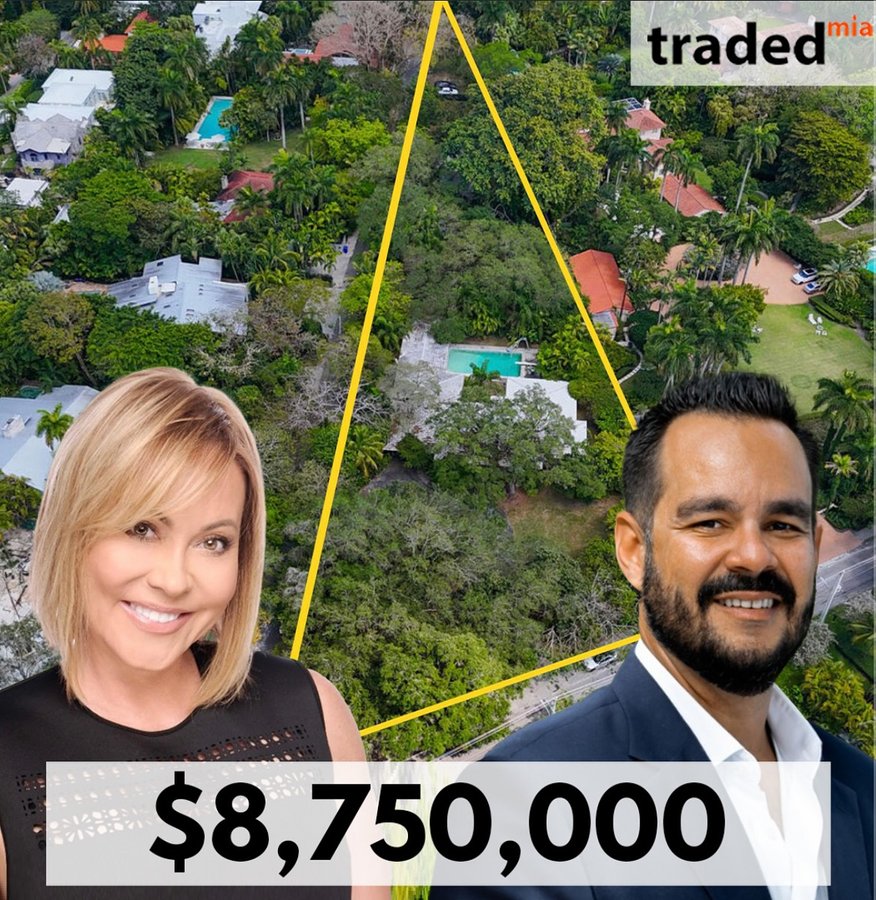 Instagram post by @oscar_arellano_realtor for Douglas Elliman. Caption reads: [...] Jacobson (@HildaJacobsonhomes) - Douglas....