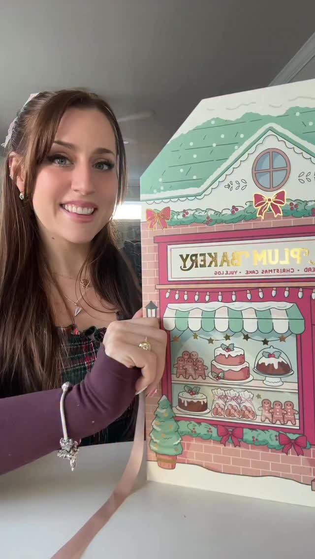 Instagram post by @rosymaplesloth for Sanrio. Caption reads: Open day 20 of my Sanrio advent calendar with me!....