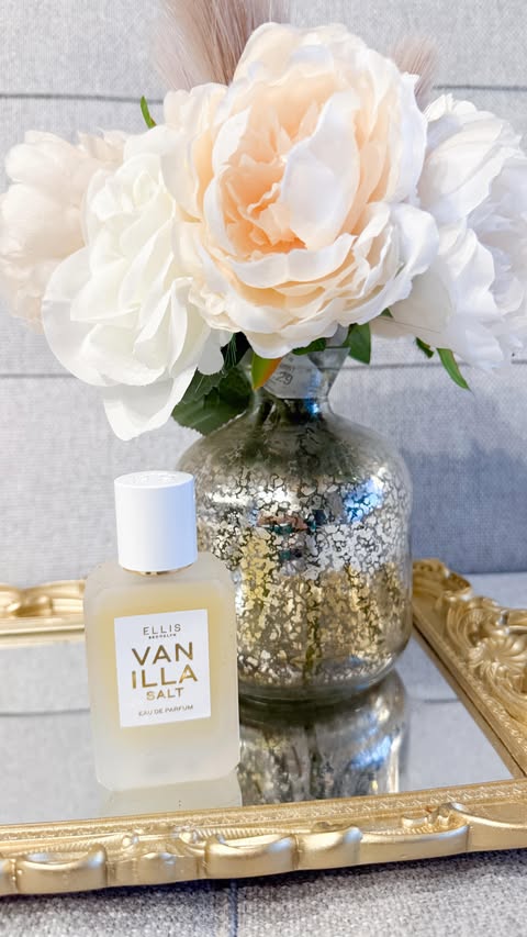 Instagram post by @madie_krueger for Ellis Brooklyn. Caption reads: Every routine needs a final touch… mine is Ellis....