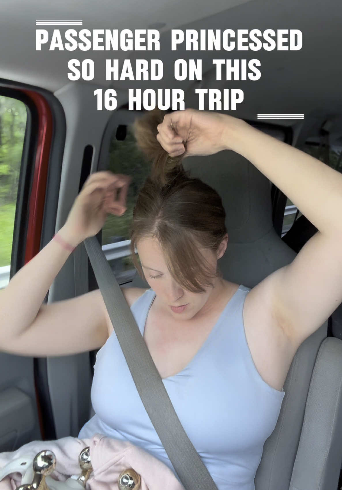 TikTok post by @sellersdozen for SKG Health. Caption reads: [...] #skgift #neckpainrelief @SKGOfficial....