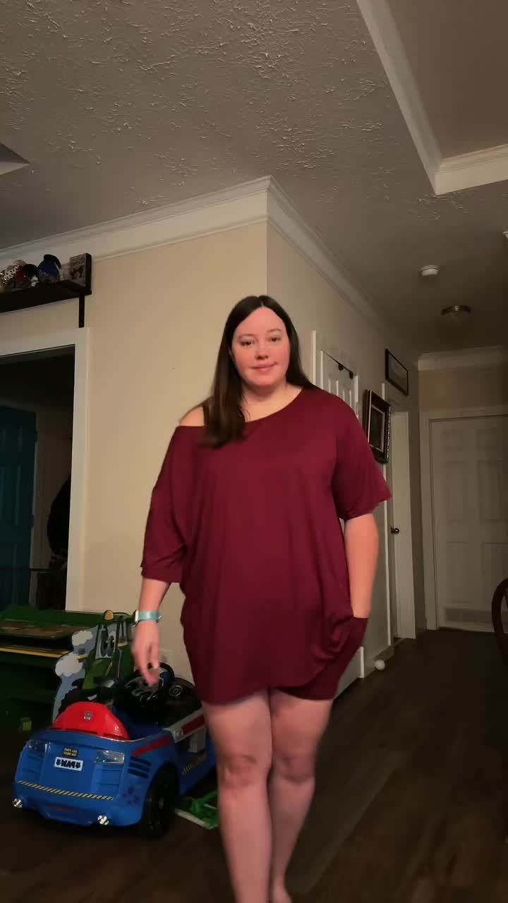 TikTok post by @dailylifewithkatelyn for TanmingFashion. Caption reads: [...] lounging set for a rainy morning....