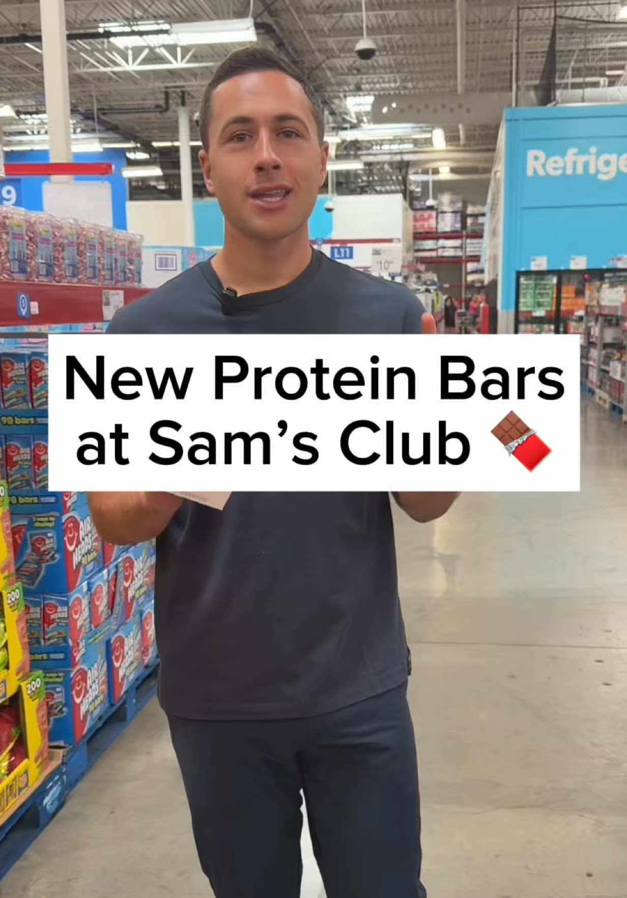 TikTok post by @healthwithhunter for Aloha. Caption reads: [...] bar variety pack with amazing flavors!....