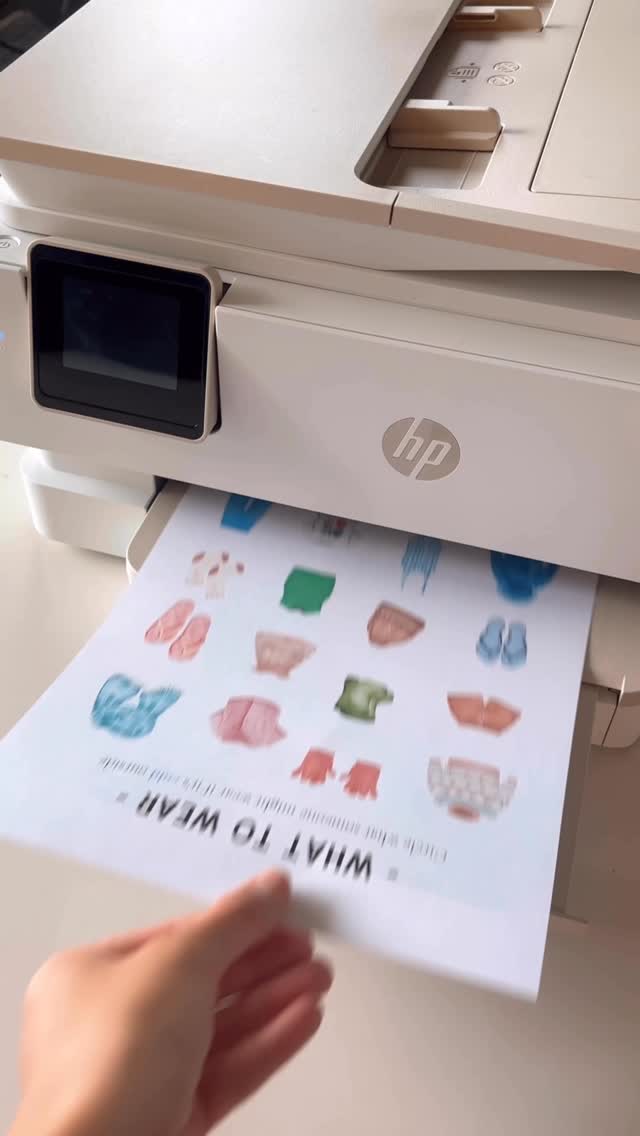Instagram post by @ohhappyplayday for HP. Caption reads: #AD #hpprintables We’re SO excited to be....