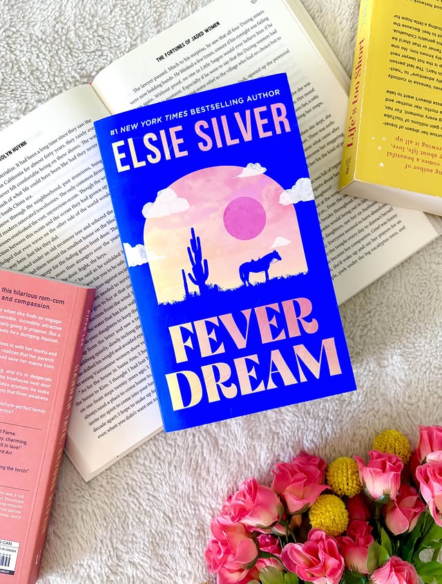 Instagram post by @karas_reads for Atria Books. Caption reads: [...] by Elsie Silver ⭐️⭐️⭐️💫 💕 Thank you....