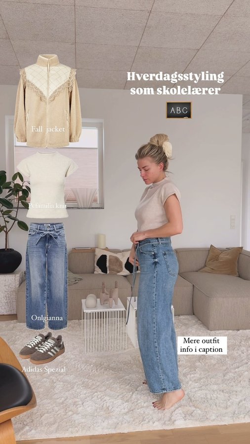 Instagram post by @melaniedue for Lollys Laundry. Caption reads: reklame | spar 10% med koden: Melanie10 , når du....