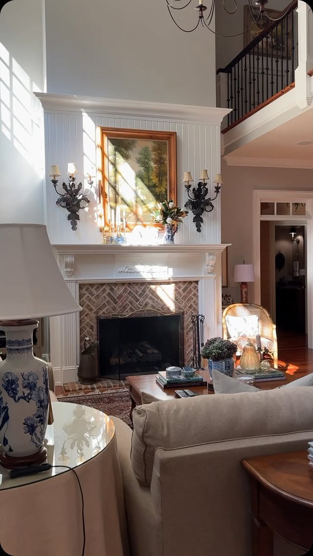 Instagram post by @oursouthernhome for Nearly Natural. Caption reads: [...] wide discount from my friends at....