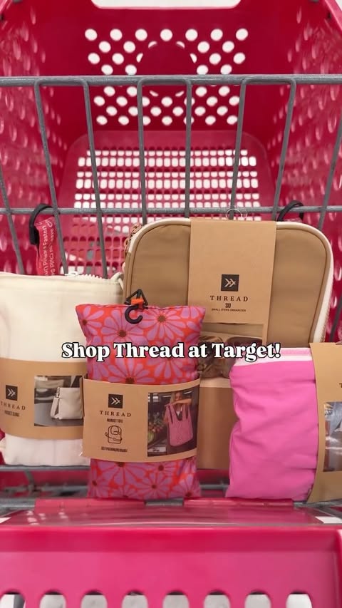 Instagram post by @rosesattarget for Thread Wallets. Caption reads: #threadpartner SO excited that @thread_wallets is....