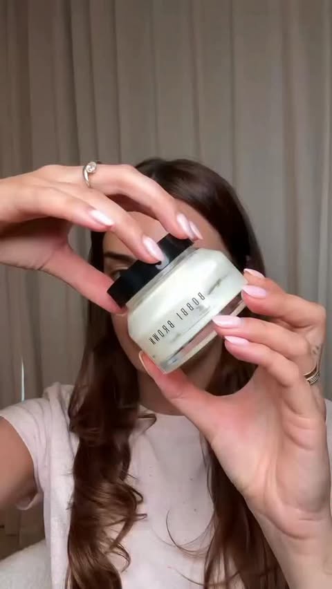 Instagram post by @sasha__rebecca for Bobbi Brown Cosmetics. Caption reads: Ad One of my hero products I’ve used for years 🥹....