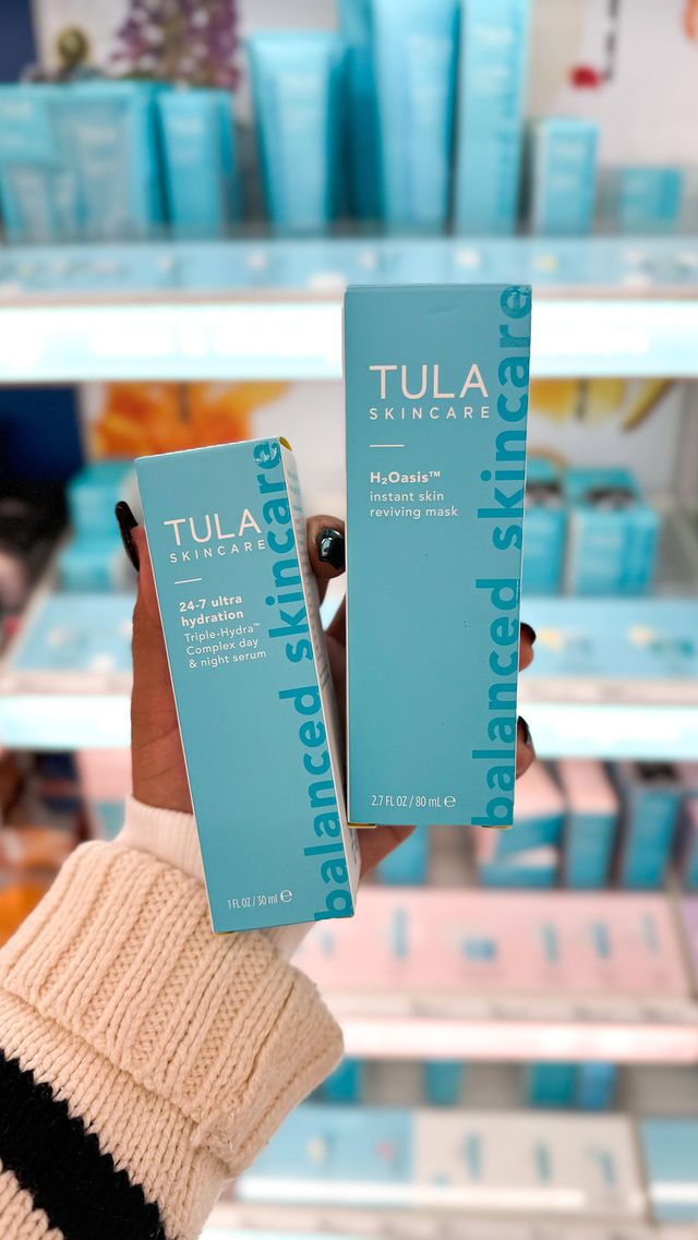 Instagram post by @targetiseverything for TULA. Caption reads: I have exciting news to share 🙌🏼🎯 from now....