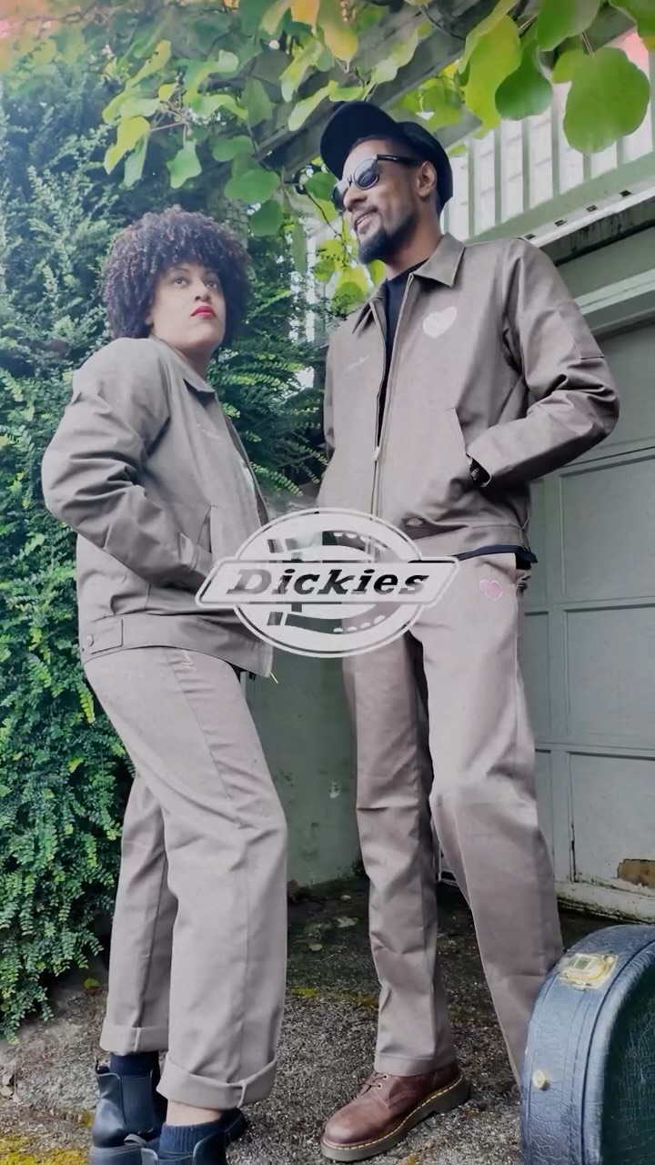 Instagram post by @h.o.m.e.t.e.a.m for Dickies. Caption reads: [...] has partnered with our friends at Dickies....