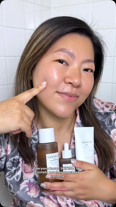 Instagram post by @askmims for Bazzaal. Caption reads: [...] for $ off! Gifted by @skin1004official....