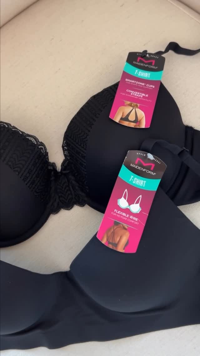 Instagram post by @cely.led for Maidenform. Caption reads: Versatile, comfy, and totally supportive? Yes,....