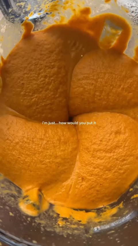 Instagram post by @olivianoceda for Vitamix. Caption reads: #ad one sauce, 3 ways. magic thanks to....