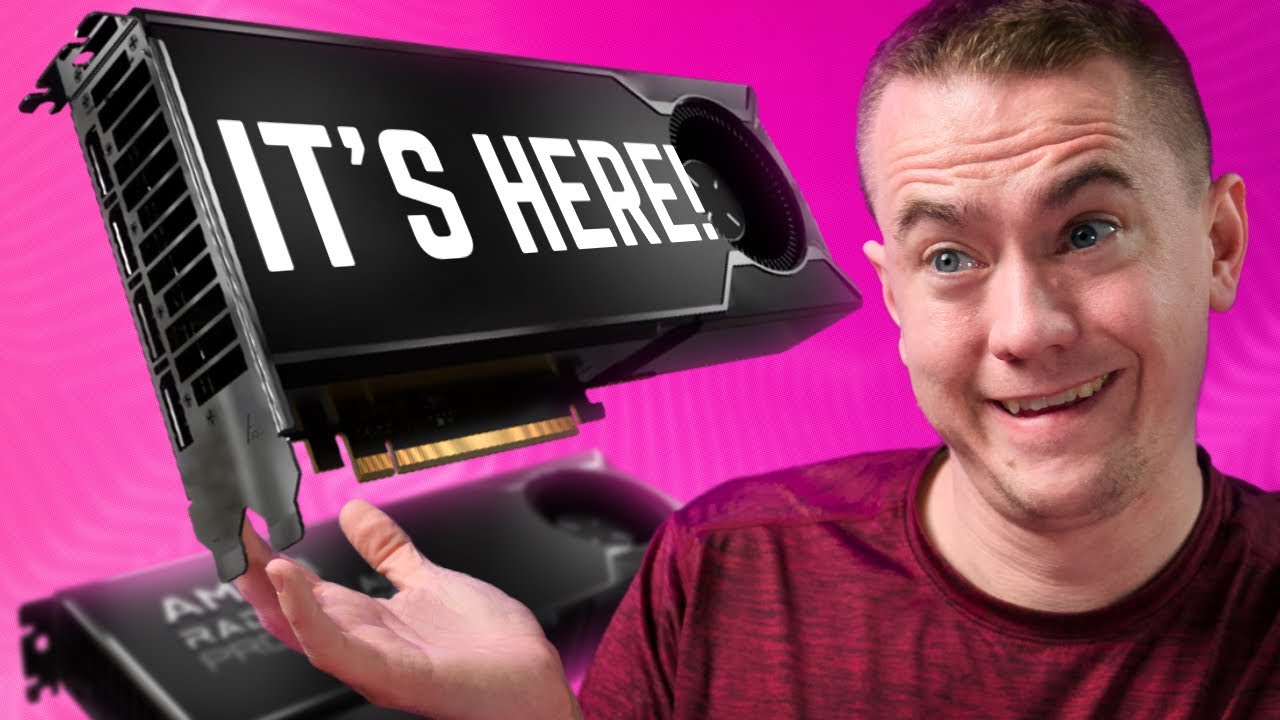 YouTube post by @UFDTech for Newegg. Caption reads: THEY’RE HERE!.