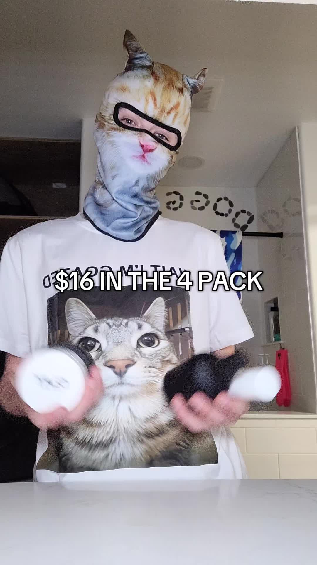 TikTok post by @dex.got.deals for Based BodyWorks. Caption reads: HURRY! #basedbodyworks #shampooandconditioner....