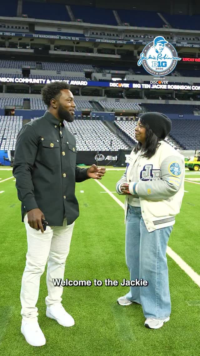 Instagram post by @bigtennetwork for Discover. Caption reads: #DiscoverPartner How is Jackie Robinson's legacy....