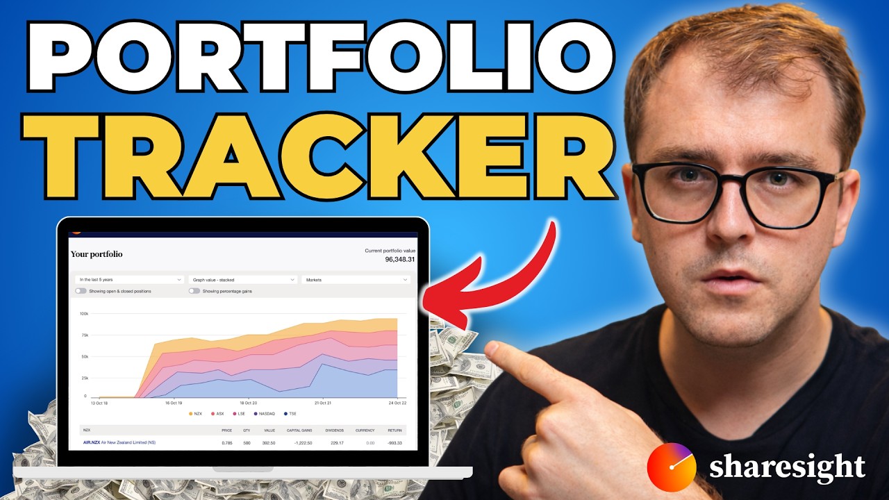 YouTube post by @BrentColeman for Navexa. Caption reads: [...] Get 4 MONTHS FREE - ✅ Navexa: Get 20% FREE -....