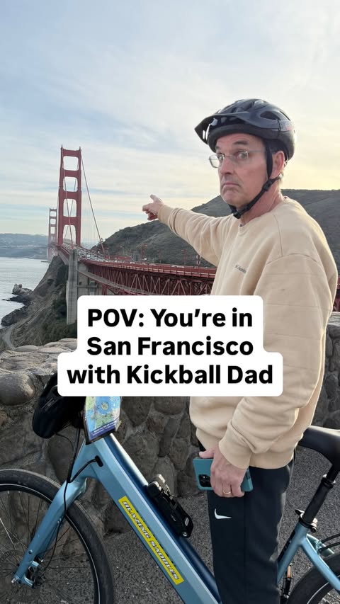 Instagram post by @kickballdad for Visit California. Caption reads: [...] back next month for the big game 🏈....