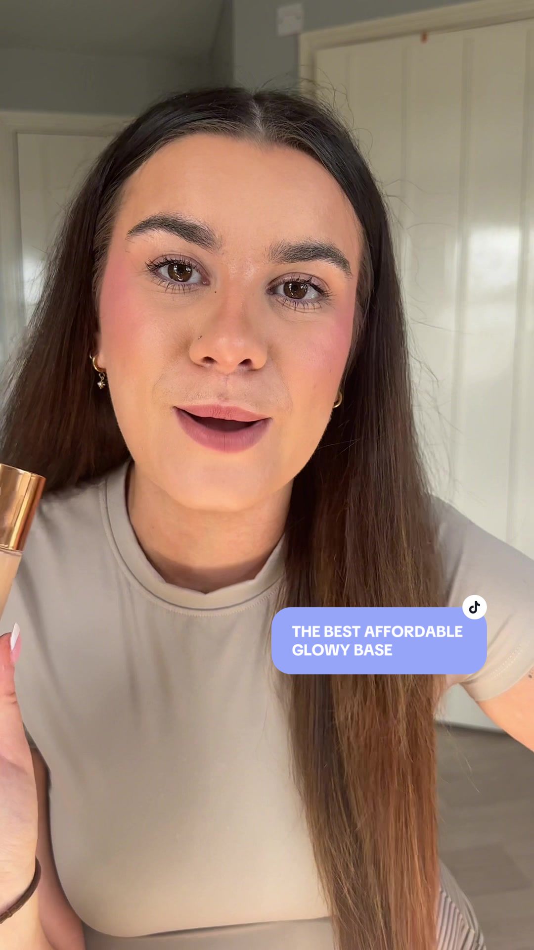 TikTok post by @elliecheesmanxxxx for MCoBeauty. Caption reads: @MCoBeauty UK really did that! The [...].