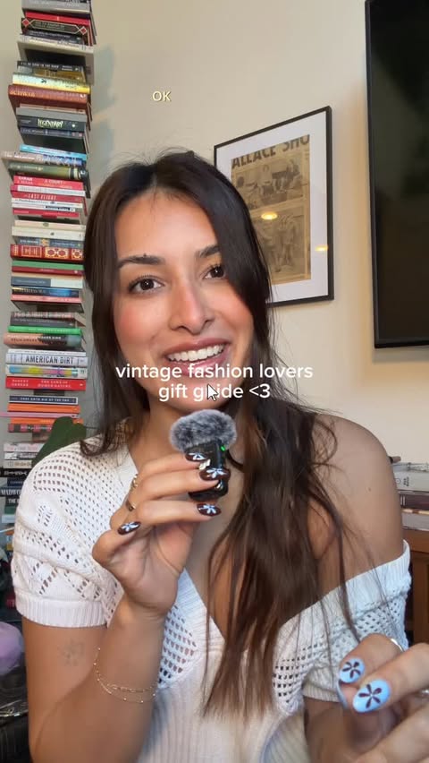 Instagram post by @jazminegarcia for Whatnot. Caption reads: vintage fashion girlies stand up🧍🏻‍♀️send this....