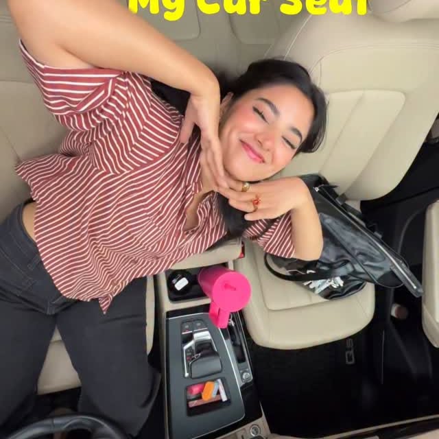 Instagram post by @thesassthing_ for WishCare. Caption reads: My car is my second vanity 🤭 tints, mints &....