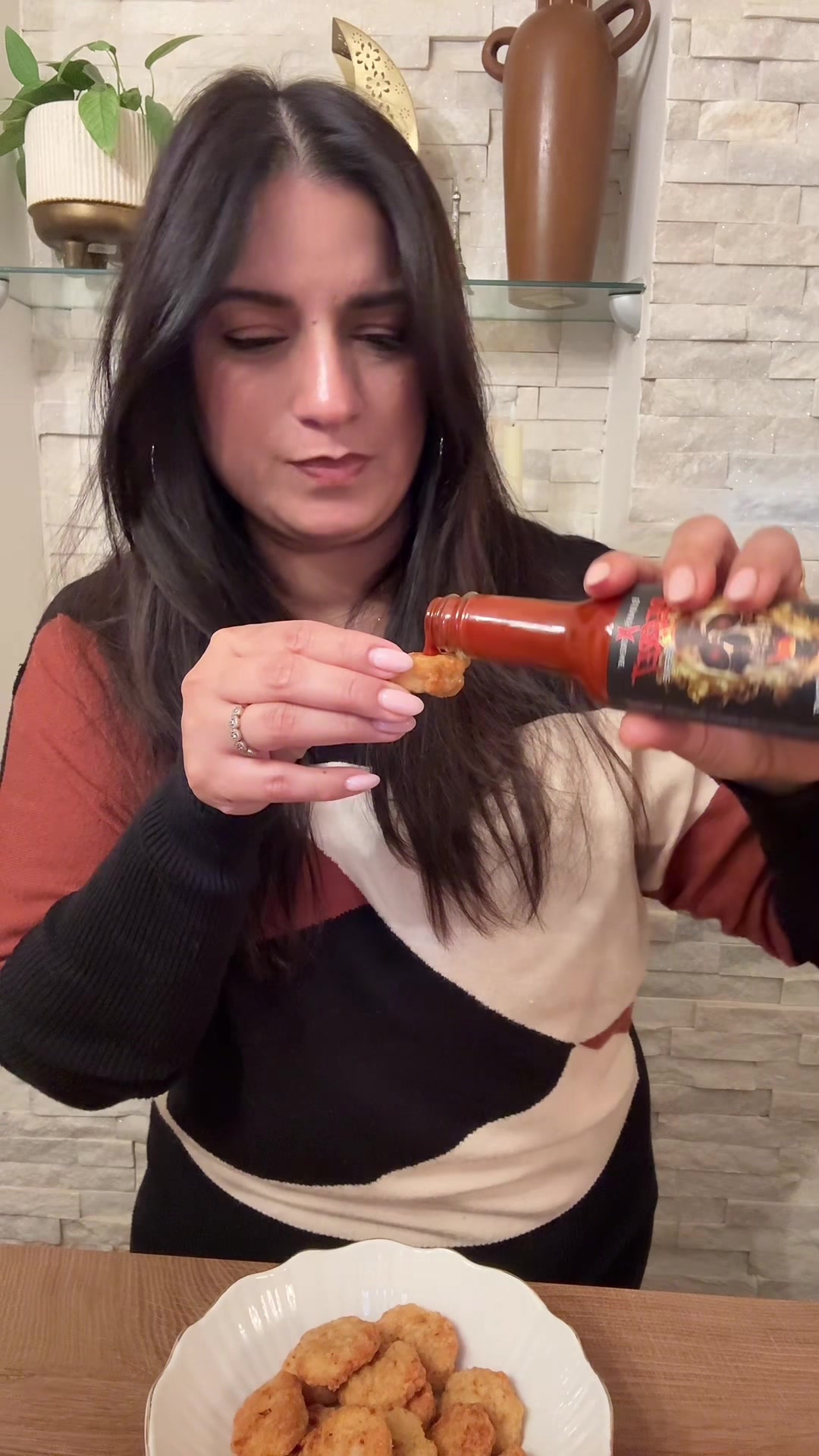 TikTok post by @fortheloveofspice for Elijah's Xtreme. Caption reads: [...] ⚠️ #hotsauce #hotsaucechallenge #hot....