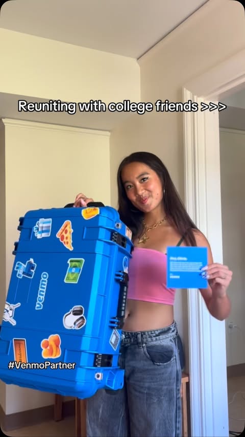 Instagram post by @oliviazhangofficial for Venmo. Caption reads: [...] Can’t wait for the next challenge from....