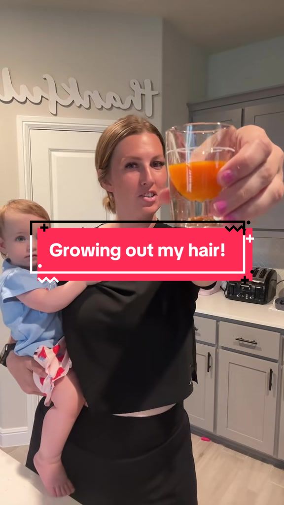 TikTok post by @teachingwithmrswhite for MaryRuth Organics. Caption reads: Let’s grow this hair! #maryruths #hairgrowth....