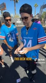 Instagram post by @cmmagic for Happy Dad. Caption reads: [...] New Magic with @kyleforgeard @sammy....