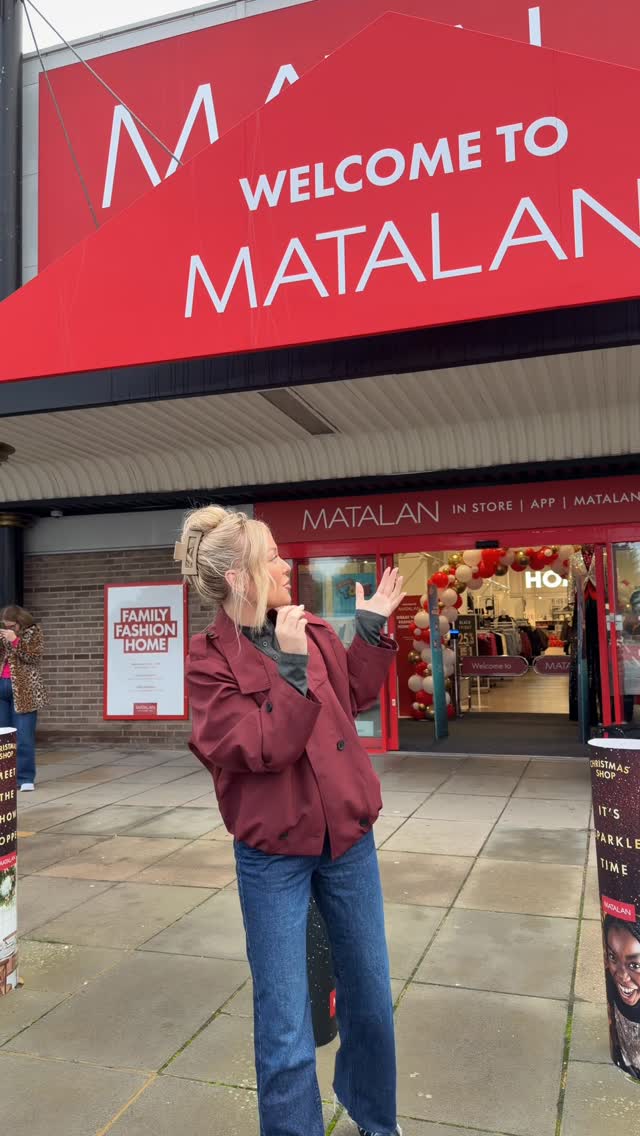 Instagram post by @thebodypositivemum for Matalan. Caption reads: Grand opening of @shopmatalan in Fareham so I....