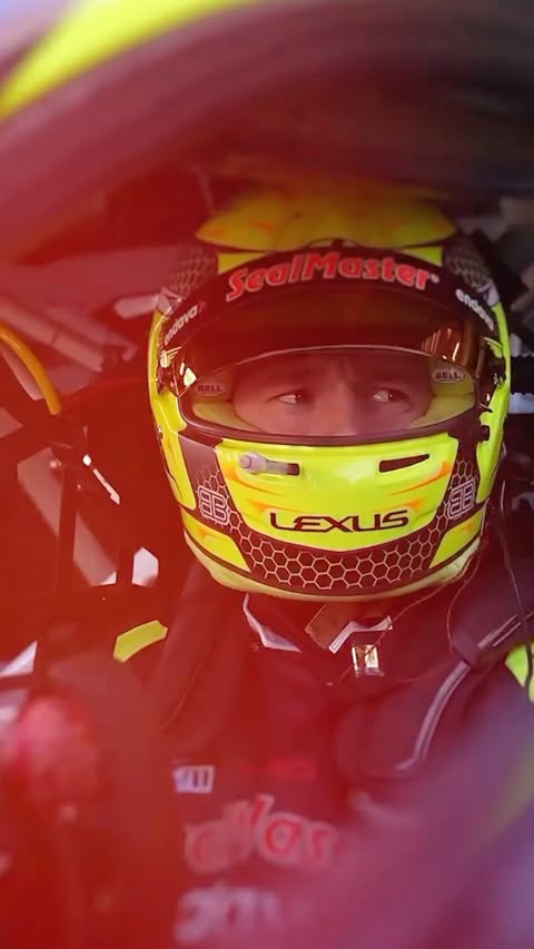 Instagram post by @ben_barnicoat for Lexus. Caption reads: We know Lexus Racing IMSA Driver Ben Barnicoat is....