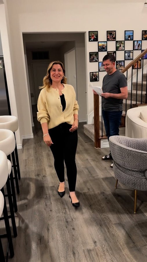 Instagram post by @amerikada.mutfak for Zeagoo. Caption reads: My husband and I are going on a date night 💕 I....