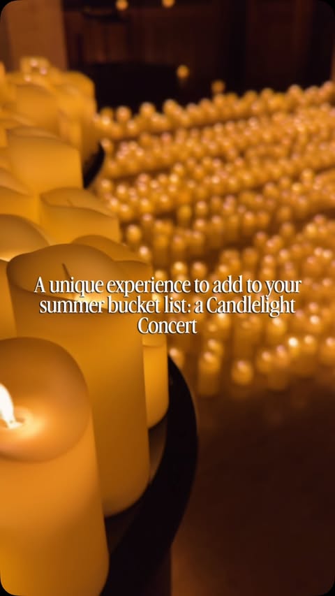 Instagram post by @ottawaisnotboring for Candlelight Concerts by Fever. Caption reads: I attended the Candlelight: Tribute to Phil....