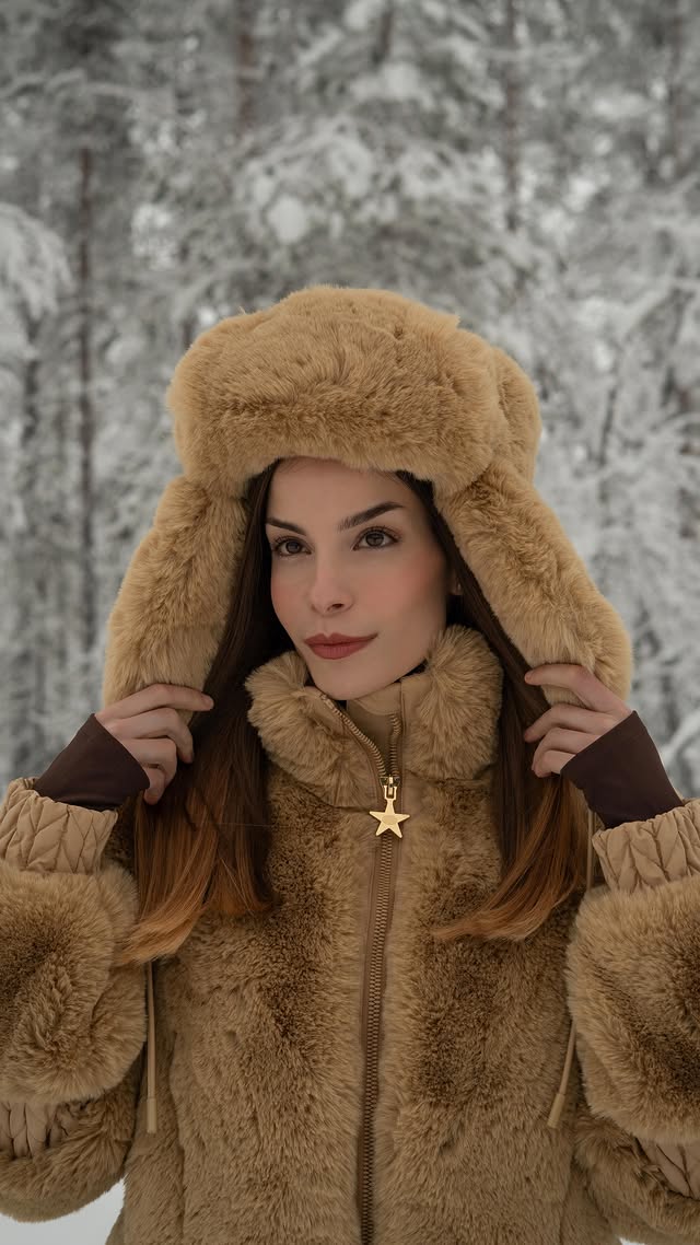 Instagram post by @thejoanadias for Goldbergh. Caption reads: Get ready with me for a snowy winter day wearing....