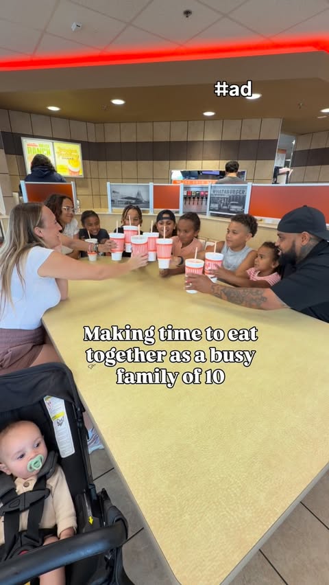Instagram post by @lifewiththeswinneys for Whataburger. Caption reads: As much as we love cooking, a trip to @Whataburger....
